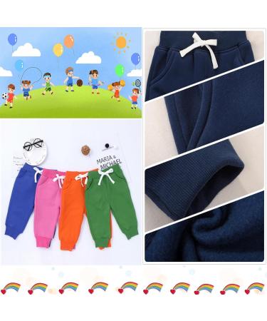 CuteOn Unisex Kids Elastic Waist Cotton Warm Trousers - 2 Years Dark Blue - Buy Online on GoSupps.com
