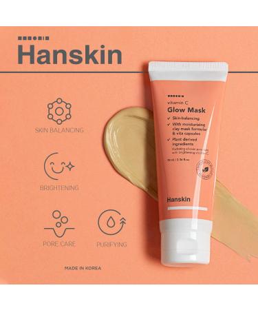 Hanskin Vitamin C Glow Beauty Mask - 2.36 fl oz (70 ml) | Radiance & Hydration - Buy Online on GoSupps.com