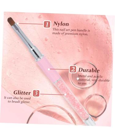 Ipetboom Nail Art Pen Light Pen French Brush for Nails Nail Liner Brush Gel Painting Brush Nail Art Accessories Nail Art Diy Accessory Nail Art Design Pen Manicure Tool Pink Add - Buy Online on GoSupps.com