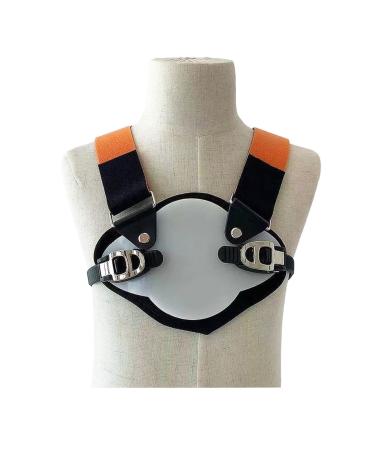 Pectus Carinatum Orthosis Brace Adjustable Pigeon Chest Orthosis Support for Ribs Valgus Pigeon Breast Corrector Easy to Use Day and Night use(Adult)