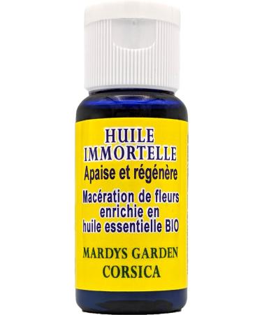 Organic Immortelle Oil 15ml - Soothes & Regenerates | Premium Helichrysum Essential Oil from Corsica - Shop Now! - Buy Online on GoSupps.com