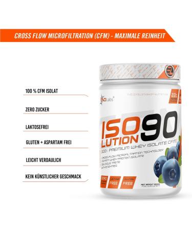 EVOLABS Insulation-90 Whey Protein Powder | Build Muscle with Amino Acids & Digestive Enzymes | Low Lactose 1000g Vanilla Cherry Ice Cream - Buy Online on GoSupps.com