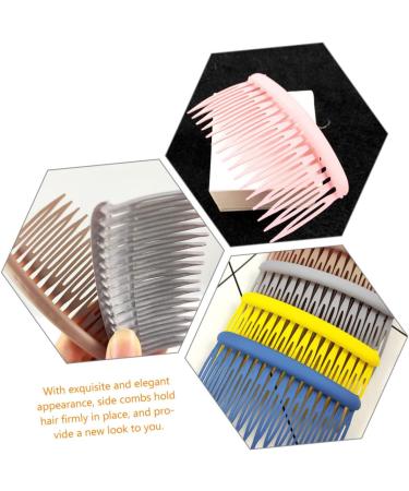 DRESSOOS 12 Pieces Plastic Hair Comb Flower Headpieces for Women Girl Matte Hair Clips Hair Clips Hair Combs Side Female Hair Combs Women Bow - Buy Online on GoSupps.com