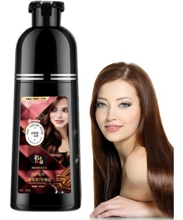  Opilroyn Natural hair coloring shampoo hair coloring shampoo for women 450 ml instant color shampoo with rich natural lather - Deep cleansing bleach-free shampoo - Buy Online on GoSupps.com