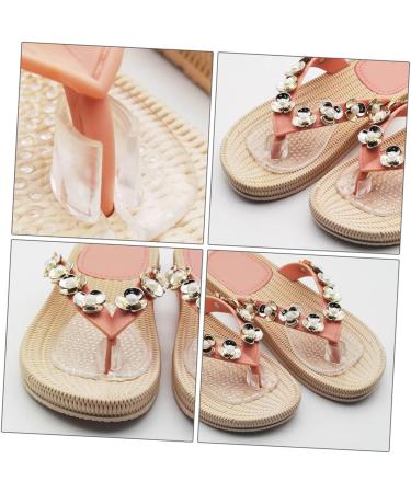 Shop Minkissy 9 Pairs Gel Pad Sandals - Anti-Slip Foot Cushion Transparent Grip Insoles for Ultimate Comfort - Buy Online on GoSupps.com