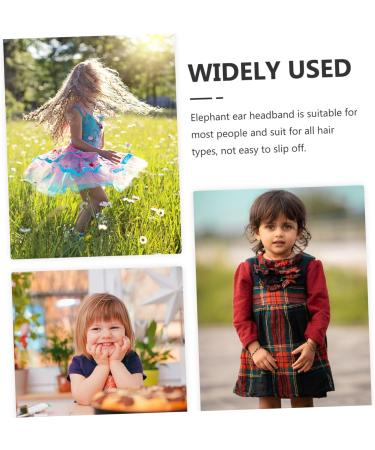 Ipetboom 1 Set Elephant Ears Headband Adult Elephant Headband Elephant Costume Accessories for Women Adult Elephant Ears Elephant Ears and Tail for Women Elephant Tail and Ears - Buy Online on GoSupps.com