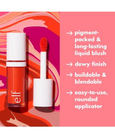 e.l.f. Camo Liquid Blush Long-lasting Liquid Blush For High-pigment Colour Creates A Soft Dewy Finish Vegan & Cruelty-free Berry Well - Buy Online on GoSupps.com