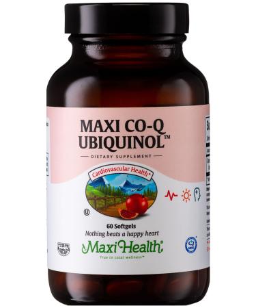 CoQ10 Ubiquinol - CoQ10 100mg Softgels - Kosher Co Q 10 Supplement for Cardiovascular Health - Superior Absorption - Co Q10 Supplement Ubiquinol 100mg for Cellular Energy - Coenzyme CoQ 10 (60 Count)
