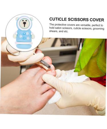 Ipetboom Manicure Tools Cuticle Nipper Cover Pedicure Tool Scissors Cover Cuticle Nipper Protective Cap Protective Cuticle Scissors Cap Cuticle Cap Cat Paw Silica Gel Nail Scissors - Buy Online on GoSupps.com