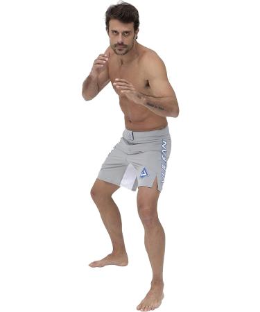 Vulkan Fight Company Men's BJJ Combat Fight Shorts - Gray, X-Small - Buy Online on GoSupps.com