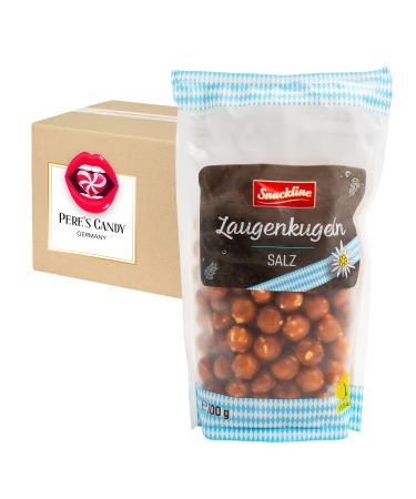 6 x 100g lye balls salt - pretzel balls with gift from Pere's Candy