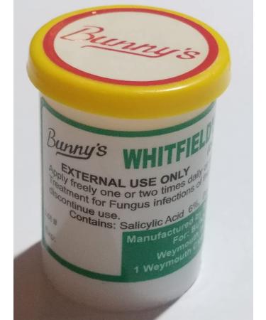 Bunny's Jamaican Whitfield's Ointment 28g Double Strength - Fungus Skin Infection Treatment - 0.98oz (Pack of 1) - Buy Online on GoSupps.com