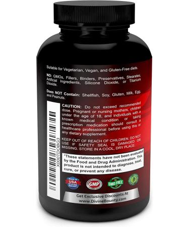Glucosamine Sulfate Supplement 2000mg with MSM - 240 Vegetarian Capsules - No Shellfish or GMOs - Buy Online on GoSupps.com