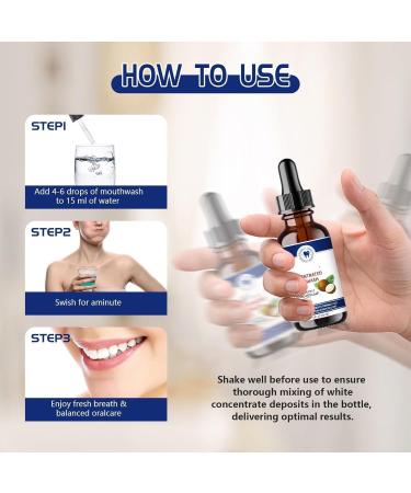 Ourlyard Coconut Oil Pulling For Teeth Coconut Oil Pulling Ourlyard Coconut Oil Mouthwash Essential Oil Powerful Organic Coconut Peppermint Pulling Oil Fresh Breath & Brightening Mouthwash (1) - Buy Online on GoSupps.com