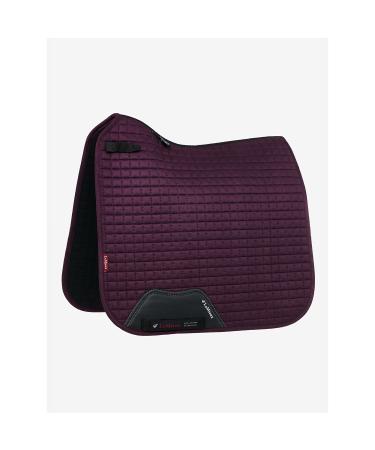 LeMieux Dressage Saddle Pad - English Saddle Pads for Horses - Equestrian Riding Equipment and Accessories Large Suede Square Fig