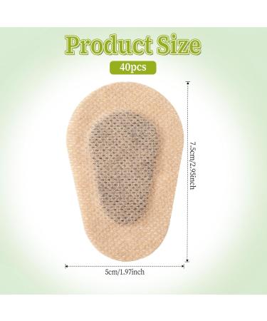 40PC Adhesive Eye Patches - Breathable Disposable Eyepads for Adults & Kids | Latex-Free Bandages for Lazy Eye (3x2 Inch - Buy Online on GoSupps.com