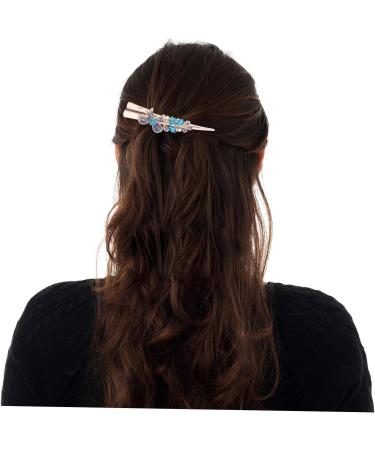 Beaupretty clip ins hair clips hair barrettes women hairpin large barrette large hairpins rhinestone hairpins unique clips for hair large hair clip crystal accessories women's Metal - Buy Online on GoSupps.com