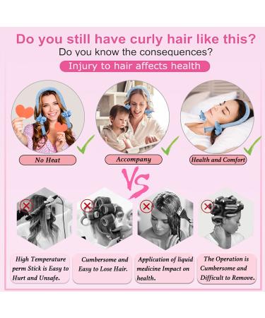 Buy Locken Sponge - Heatless Curling Sponge Curlers for Long & Medium Hair | DIY Styling Tool - Buy Online on GoSupps.com