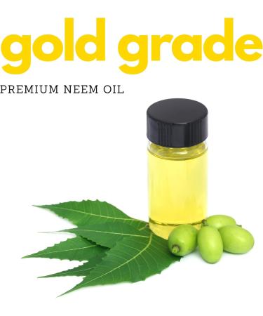 Neem Oil 8 fl oz (227ml) | Cold-Pressed for Maximum Potency | 100% Pure and Natural | Promotes Healthy Skin and Hair | Multipurpose Solution | By Amriel Co. - Buy Online on GoSupps.com