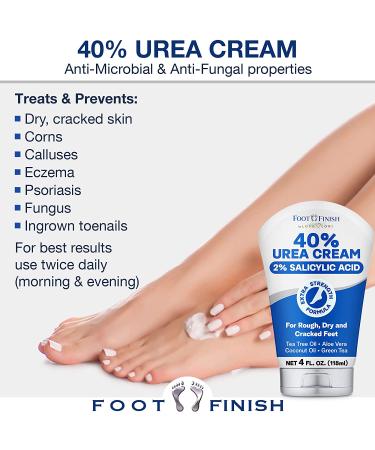 LOVE LORI Urea Cream 40% for Cracked Heel Repair (4oz) - Intensive Foot Repair & Callus Remover - Hydrating Foot Lotion - Buy Online on GoSupps.com