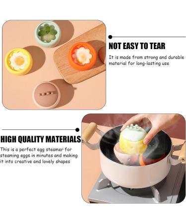 Alipis 1pc Steamed Egg Mold Silicone Molds Poached Egg Steamer Egg Steaming Tool Baby Cake Mold Cartoon - Buy Online on GoSupps.com