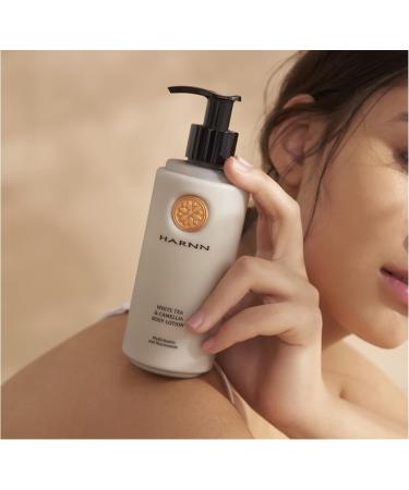 Natural Body Lotion with Hyaluron Cica Niacinamide & Vitamin C | Urine White Tea & Camellia - 250ml for Very Dry Skin - Buy Online on GoSupps.com