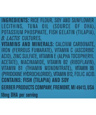 Gerber DHA & Probiotic Rice Baby Cereal 8oz - Pack of 1 - Buy Online on GoSupps.com