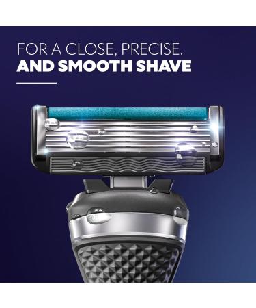 Dollar Shave Club Guest Pass Shave Set - 6 Blade Value Starter Set with 2 Extra Close Cartridges & Razor Cover - International Shipping Available - Buy Online on GoSupps.com