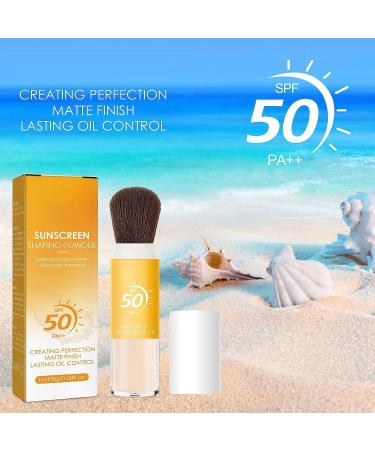 Lovelycat Mineral Sunscreen Face Powder Sunscreen Mineral Sunscreen Spf 50 Oil Control Natural Matte Finish Lasting Lightweight Breathable For All Skin (3PC) - Buy Online on GoSupps.com