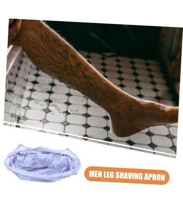 Leg Shaving Cape & Beard Trimming Apron - Foldable Grooming Cloth for Men | Premium Polyester Body Bib - Buy Online on GoSupps.com