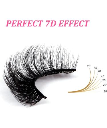 10 Pairs 7D Faux Mink Russian Strip Lashes | Reusable & Natural Look | Handmade & Dramatic | Makeup False Eyelashes (7D08) - Buy Online on GoSupps.com