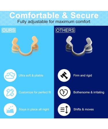 Buy Easy Breath Titanium Nasal Dilator | Snore Reduction Nasal Congestion Relief & Comfortable Airflow - Large Size Breathing Aid for Better Sleep - Buy Online on GoSupps.com