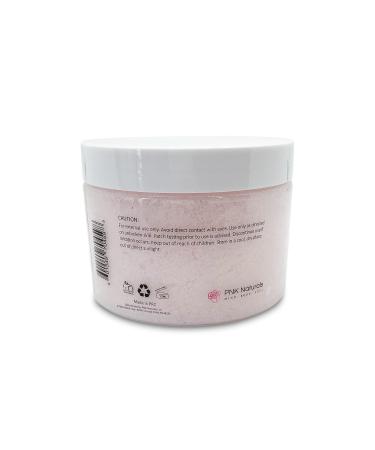 PNK Naturals Himalayan Salt Body Scrub - Collagen Stem Cell & Sweet Almond Oil - Exfoliating Acne Cellulite Scars & Wrinkles - Grapefruit Scent - 12 oz - Buy Online on GoSupps.com