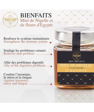 | Precious Honey | Nigella and Egyptian Flower Honey | Habba Sawda | 100% Pure and Natural | 250g - Buy Online on GoSupps.com