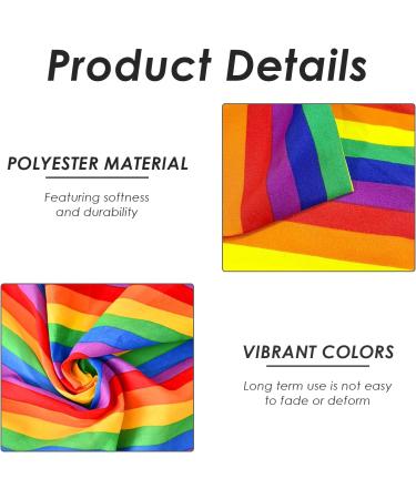 3 Pieces Of Rainbow Headbands Clothing Accessories Rainbow Hair Accessories Colorful Square Scarves Scarf Headbands - Buy Online on GoSupps.com