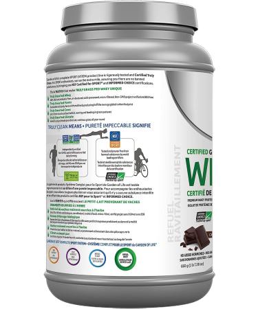 Garden of Life Chocolate Sport Whey Protein 660g | Premium International Shipping Build Muscles & Improve Recovery - Buy Online on GoSupps.com