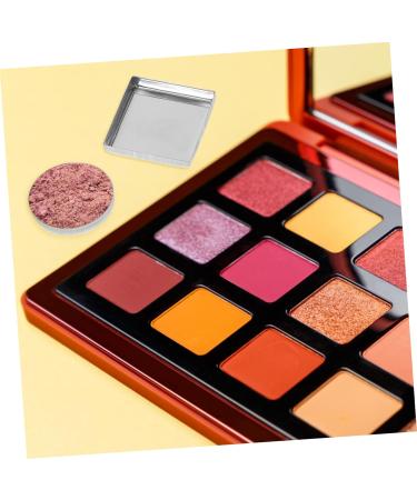  Healeved Healeved Elegant Storage - 31 Round and Square Metal Trays for Mixing Blush Eyeshadow and Lipstick (Australia) - Buy Online on GoSupps.com