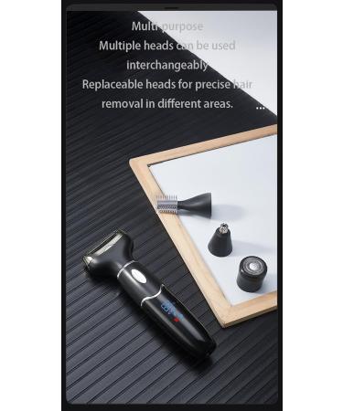 2024 Professional Nose Hair Trimmer for Men & Women - Painless Waterproof USB Rechargeable Eyebrow & Face Hair Grooming - Buy Online on GoSupps.com