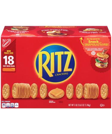 Product of ritz Crackers, 61.6 oz. (18 pk.) - Crackers Bulk Savings