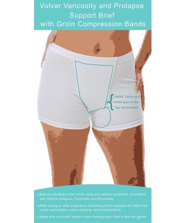 Underworks Women's Shapewear Briefs L White - Comfortable High-Quality Control Wear for Every Occasion | Shop Now - Buy Online on GoSupps.com