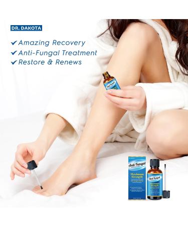 Nail Fungus Treatment For Toenail Fungal Nail Treatment Extra Strength Nail Repair Toe Nail Fungus Treatment Nail Repair Renew Damaged Discolored Foot & Toenails Athletes Foot(30 ml) - Buy Online on GoSupps.com