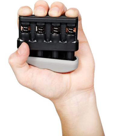 D'Addario Varigrip Hand Exerciser - Improve Dexterity and Strength in Fingers, Hands, and Forearms - Adjustable Tension, Callus Development, Comfortable Conditioning - Varigrip Only - Buy Online on GoSupps.com