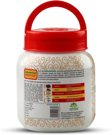 Breathe Easy Granules Ayurvedic Supplement for Healthy Breathing Cold Cough - Buy Online on GoSupps.com