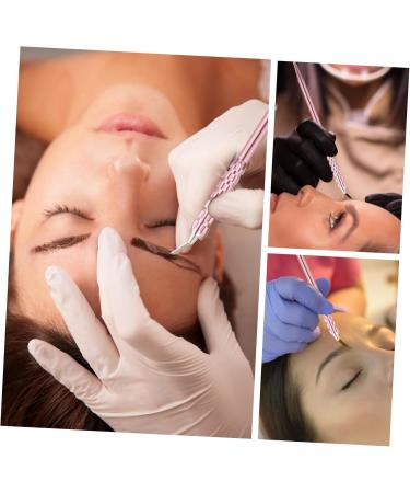 DRESSOOS Embroidered Manual Pen 2pcs Embroidery Pen Eyebrow Pen Eyebrow Pencil Embroidered Tattoos Pen Cosmetics Fogging 1 count (Pack of 1) Black - Buy Online on GoSupps.com