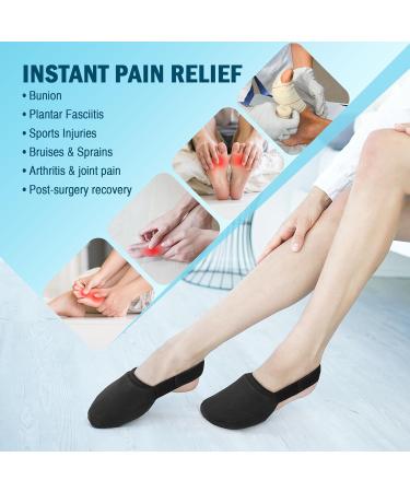 Reusable Forefoot Toe Gel Ice Bag for Heat & Cold Therapy | Flexible Cooling Bags for Foot Tendon Infections & Bunion Relief (1 PC) - Buy Online on GoSupps.com
