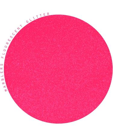 MARBLERS Neon Glitter Fluorescent Pink 0.18oz - Non-Toxic, Vegan, Cruelty-Free | Eyeshadow, Nail Polish, Festival Makeup - Buy Online on GoSupps.com