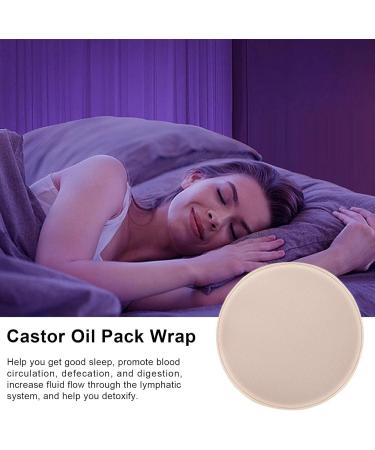 Facynde Breast Care - Reusable Castor Oil Pack Comfortable Khaki Pad for Breast Health | Bio-Rizinus Oil Compress (1 Stk) - Buy Online on GoSupps.com