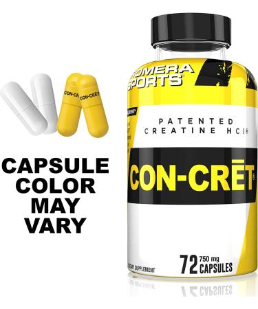 ProMera Sports Con-Cret Capsules - 72 Count | Pure Creatine for Enhanced Performance - Buy Online on GoSupps.com