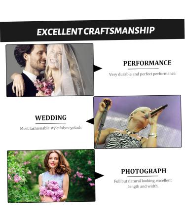 Beavorty 10 Pairs Fake eyelashes fluffy false eyelashes Natural Fake Lash Makeup Fake Eyelash eye lashes strip lashes bulk natural faux strip artificial fiber cosmetic Miss dense - Buy Online on GoSupps.com