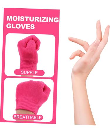 Didiseaon 1 Pair Night Moisturizing Gloves Sleeping Gloves moisturizing Gloves Overnight White Cotton Gloves for Dry Hands Enhancing Gel Gloves moisturizer Gloves Care Supplies Miss 19.5x12.2x0.4cm - Buy Online on GoSupps.com